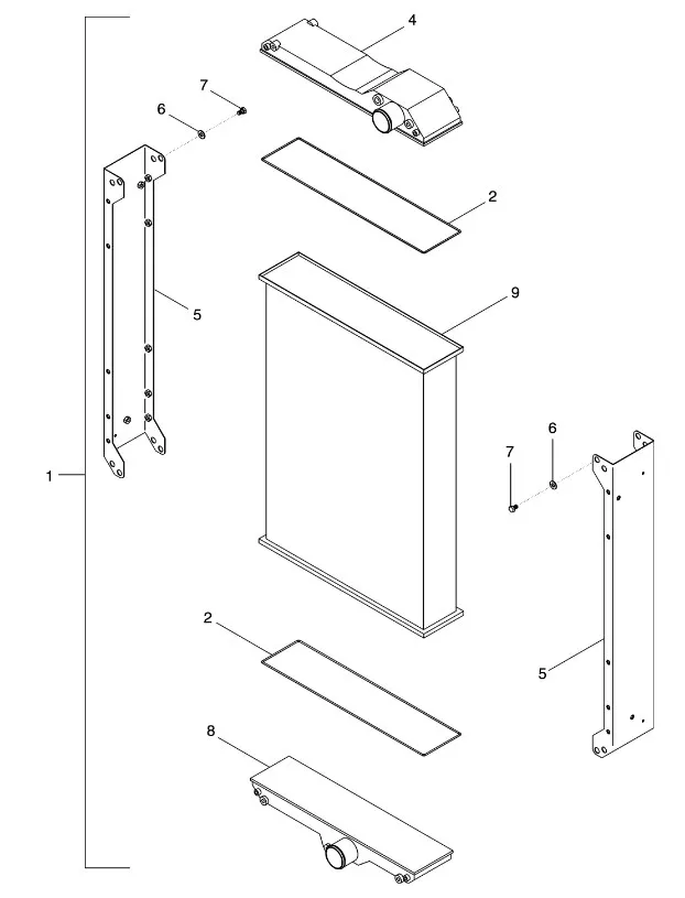 87454938 - радиатор