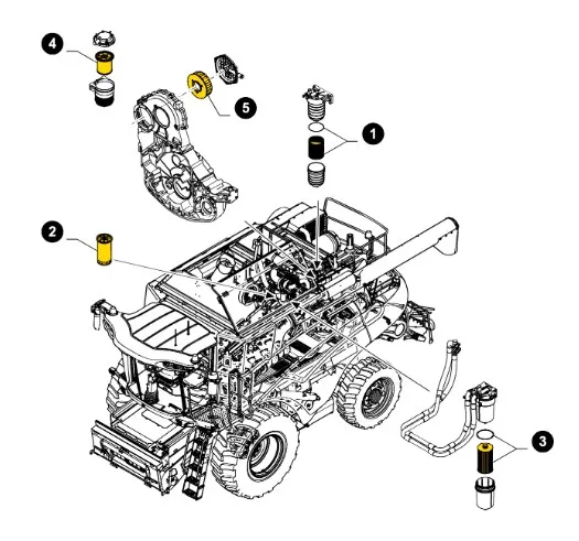 504082382 - Фильтр масляный