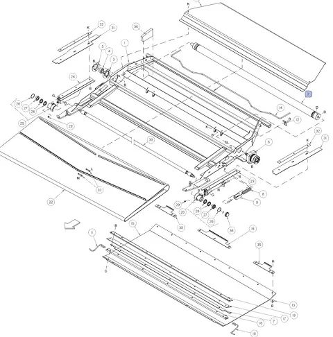 87627760 - ролик натяжной