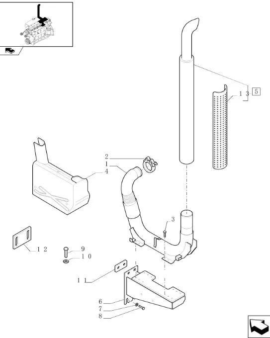 87571378 - патрубок